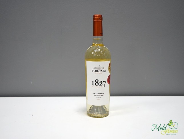 White Dry Wine PURCARI CHARDONNAY 0.75 L photo